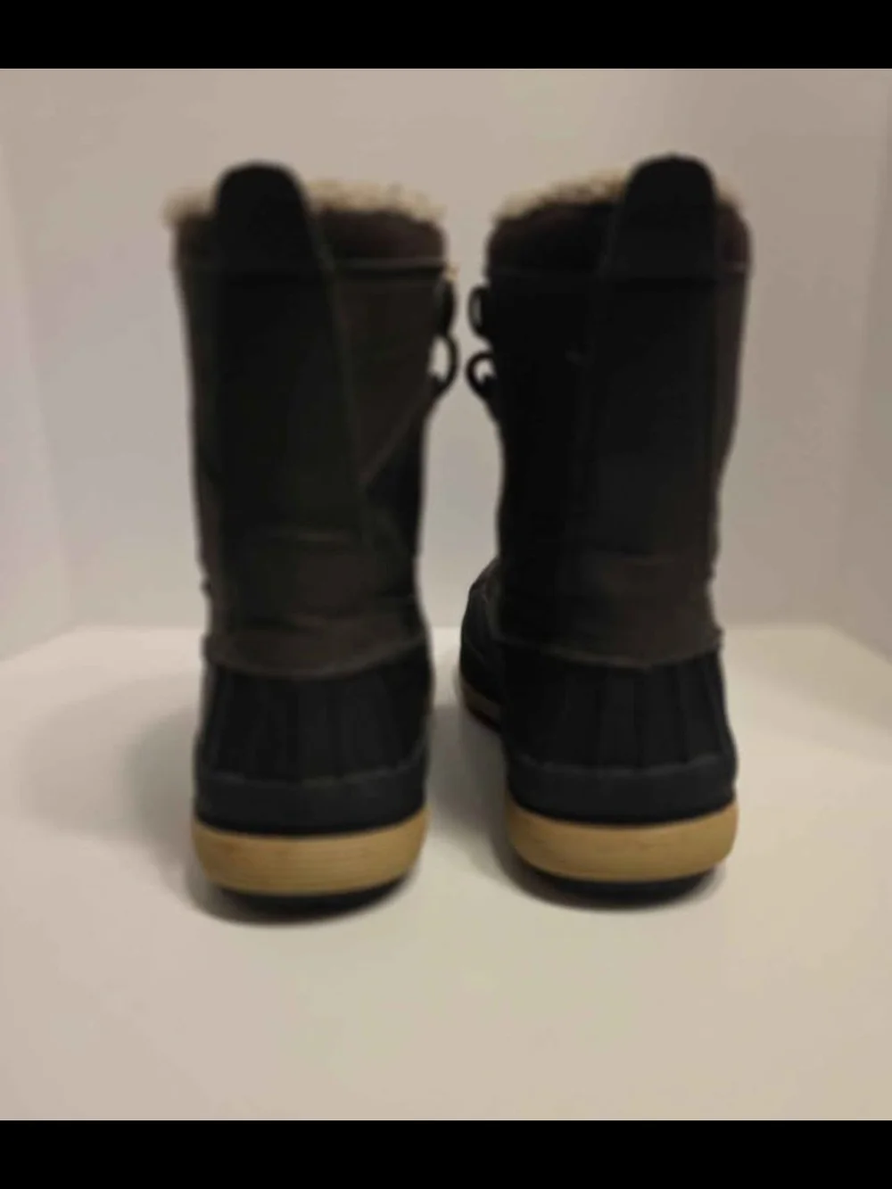 Nortiv8 Men's Avenue Waterproof Winter Duck Snow Boots - Size 9.5